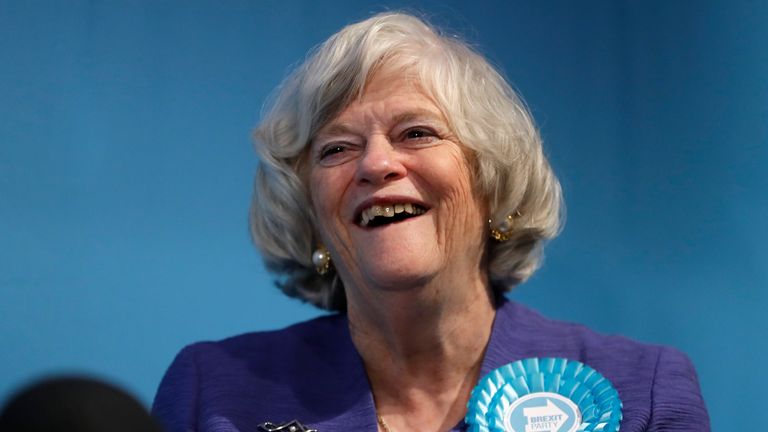 Ann Widdecombe. File pic: AP
