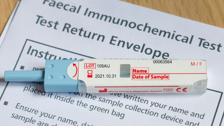 A faecal immunochemical test. Pic: iStock