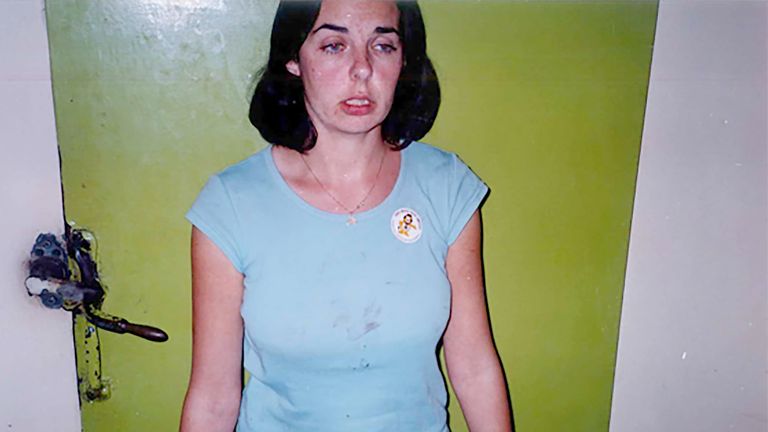 Joanne Lees  hours after the attack. Pic: NT Police
