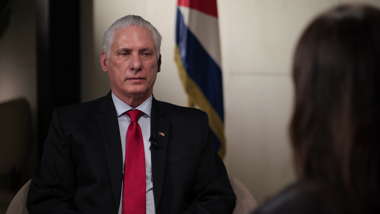 President Miguel Diaz-Canel denies Cuba's communist system has failed