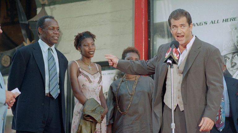 The series made Glover a household name in the 1980s and 1990s. Pic: AP