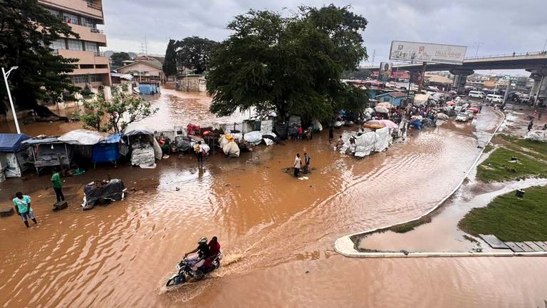  Ghana's national disaster management organisation via AP
