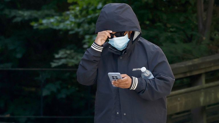 Gurpreet Digwa arriving at Southampton Magistrates' Court. Pic: PA