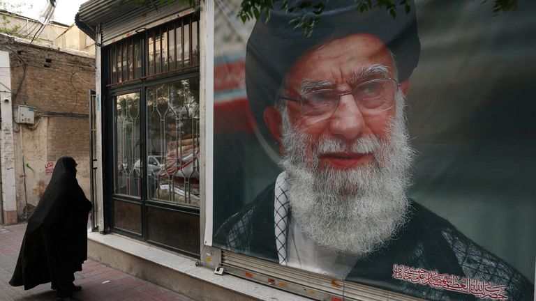 Khamenei ruled the country for decades. Pic: Reuters