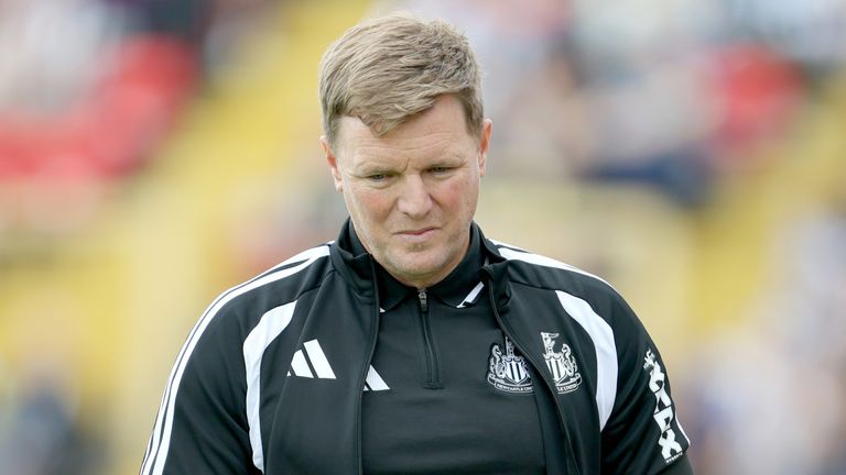 Eddie Howe in shock exit as Newcastle United head coach | UK News | Sky News