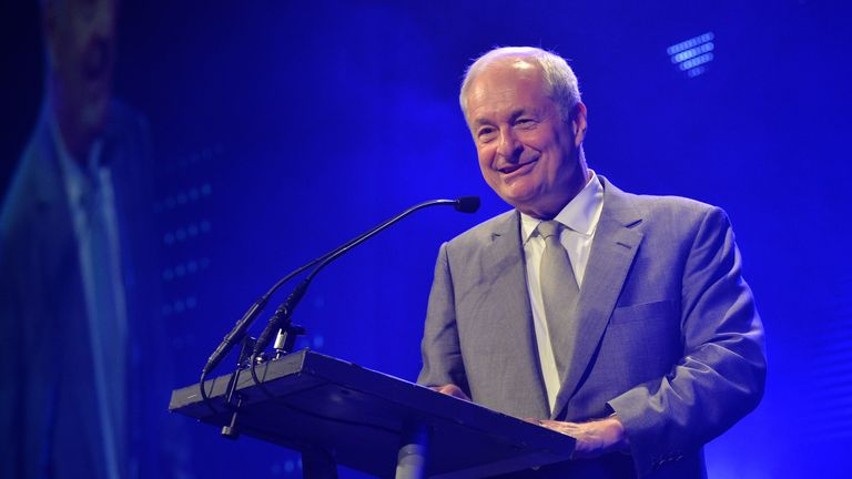 Gambaccini in 2015. File pic: AP