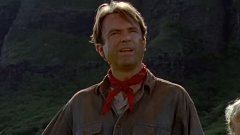 Neill in Jurassic Park.