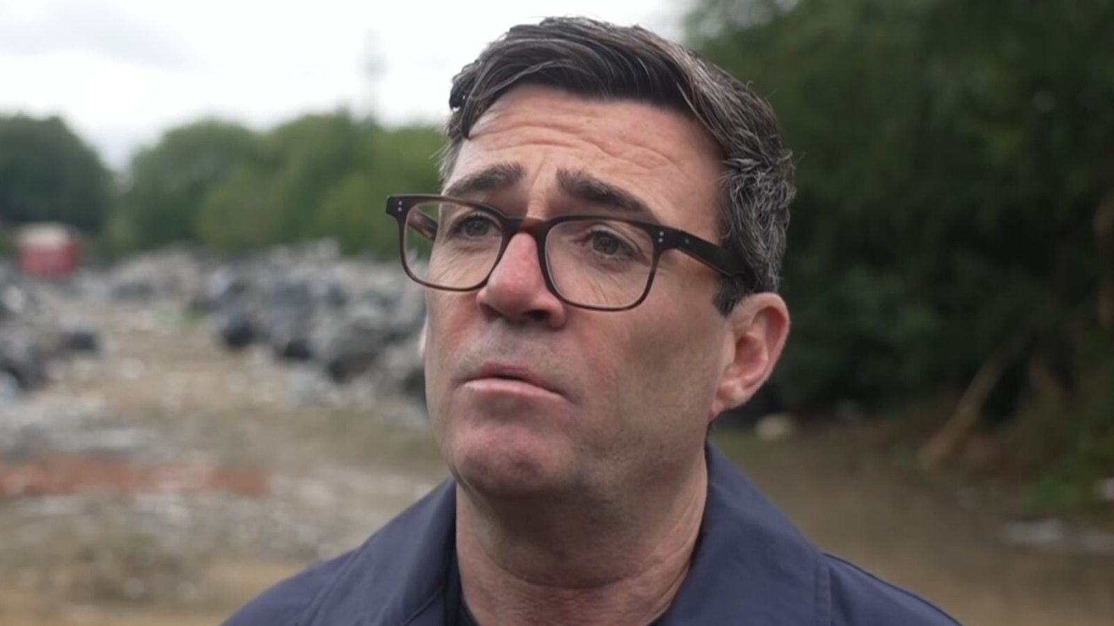 'We wish them well', Andy Burnham said when asked about Harry and Meghan's return