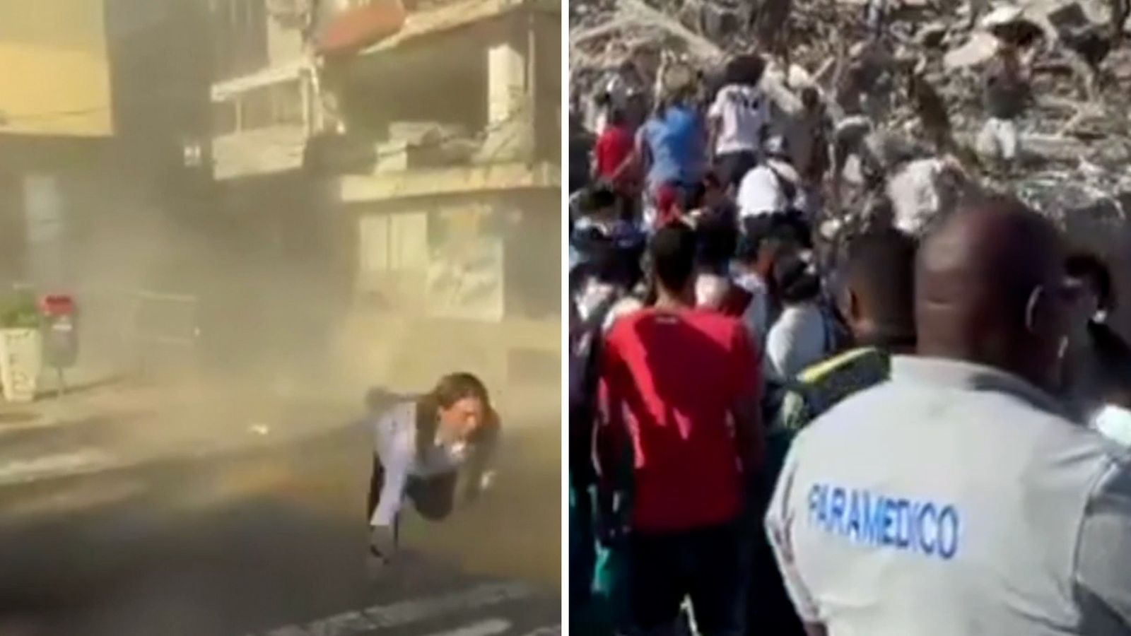 Colombia struck by 'devastating' earthquake | World News | Sky News