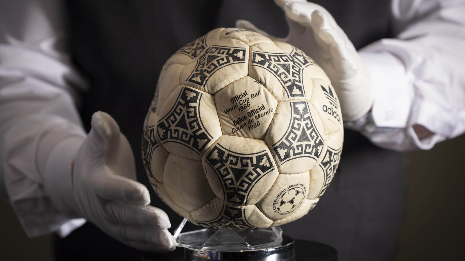 Maradona 'Hand of God' football sells for £2.5m