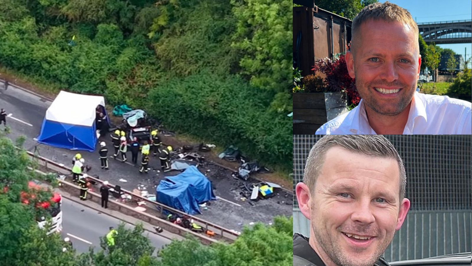 A66 crash latest: More than £200k raised as families pay tribute to  officers killed 'in line of duty' | UK News | Sky News