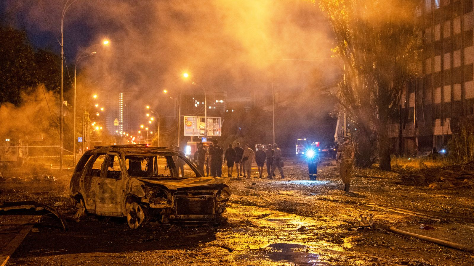Ukraine war: Kyiv pounded by Russian missiles overnight – as Trump ...