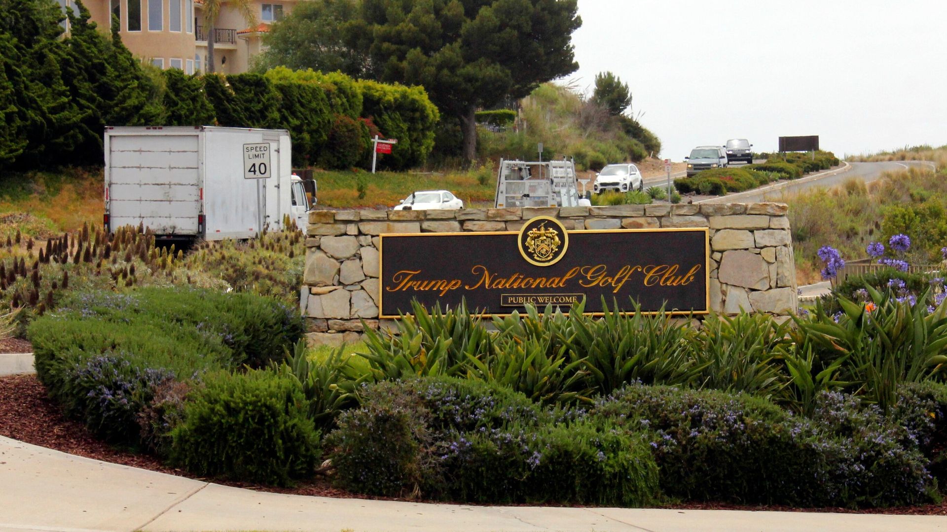 Armed man arrested near Trump's golf course
