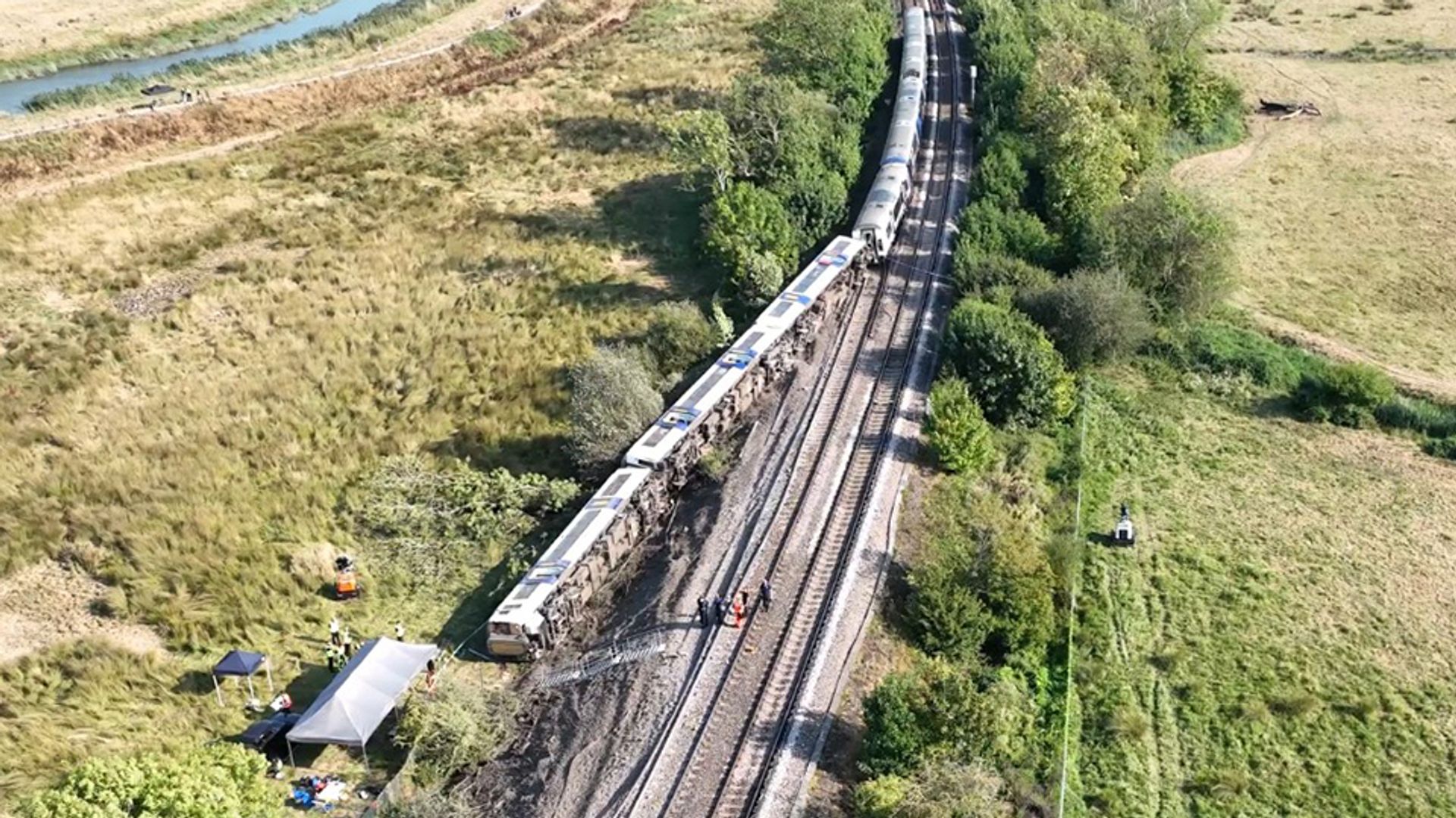 Track 'irregularity' found at site of train derailment