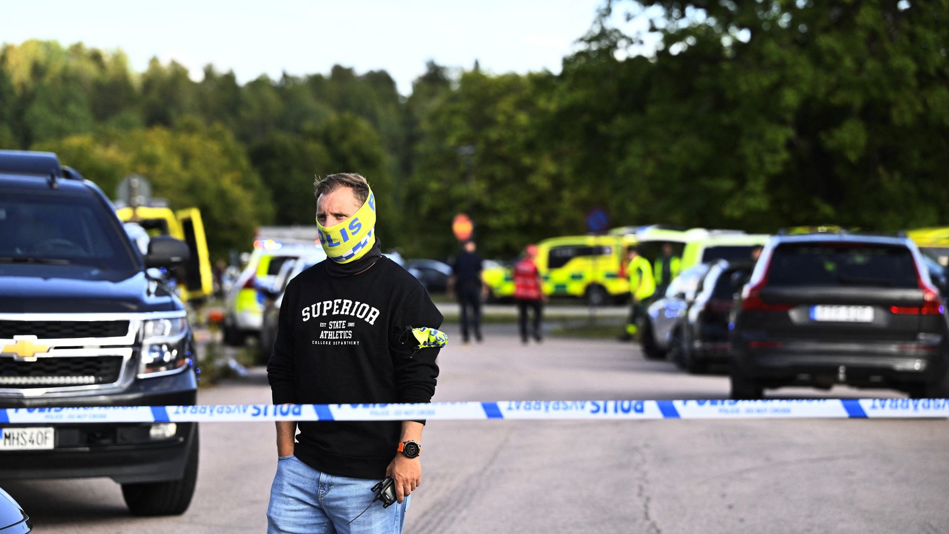 Sword attack at Swedish school leaves two teenagers with severe injuries