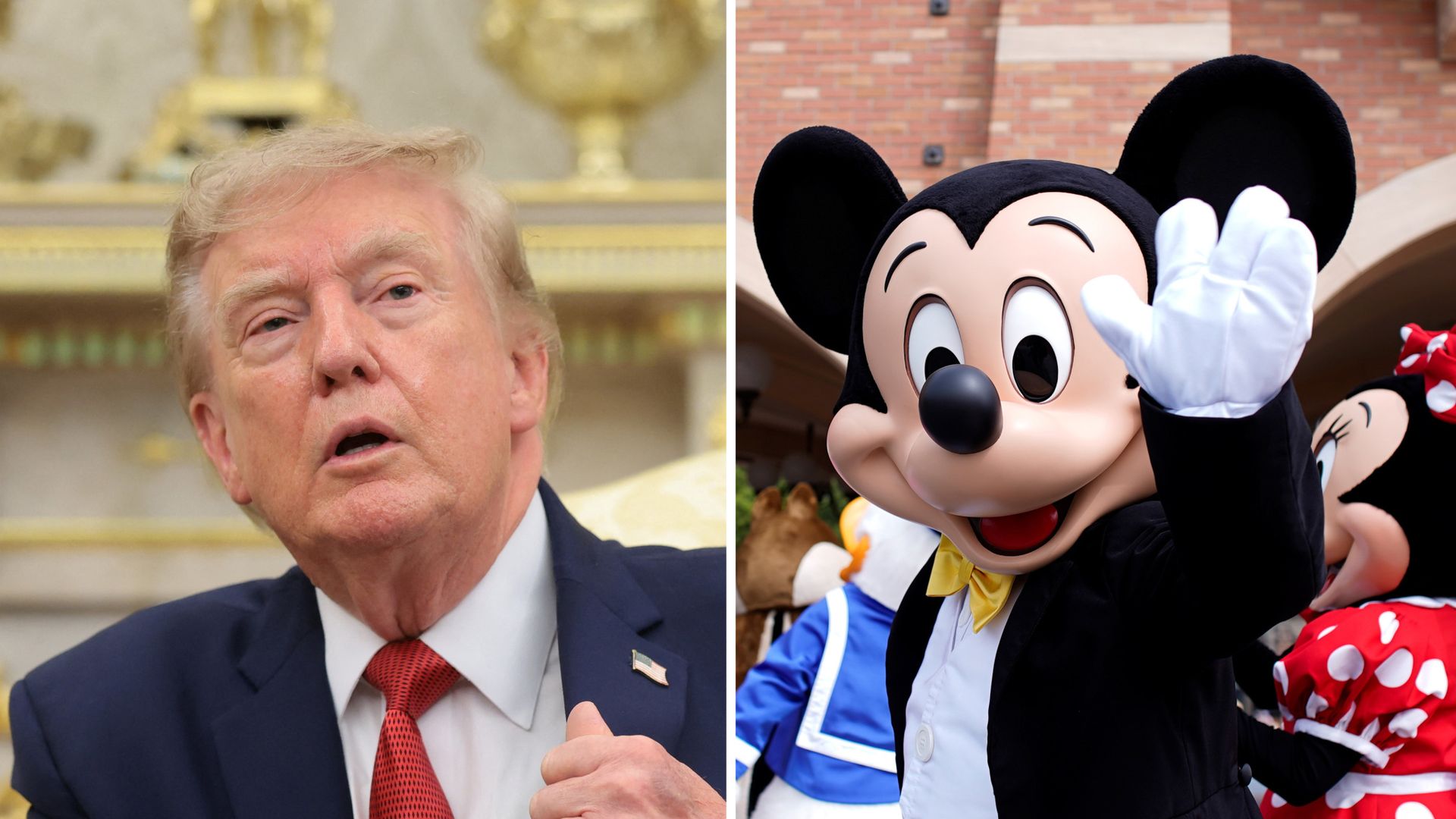Disney sues over Trump's 'extraordinary assault on free speech'