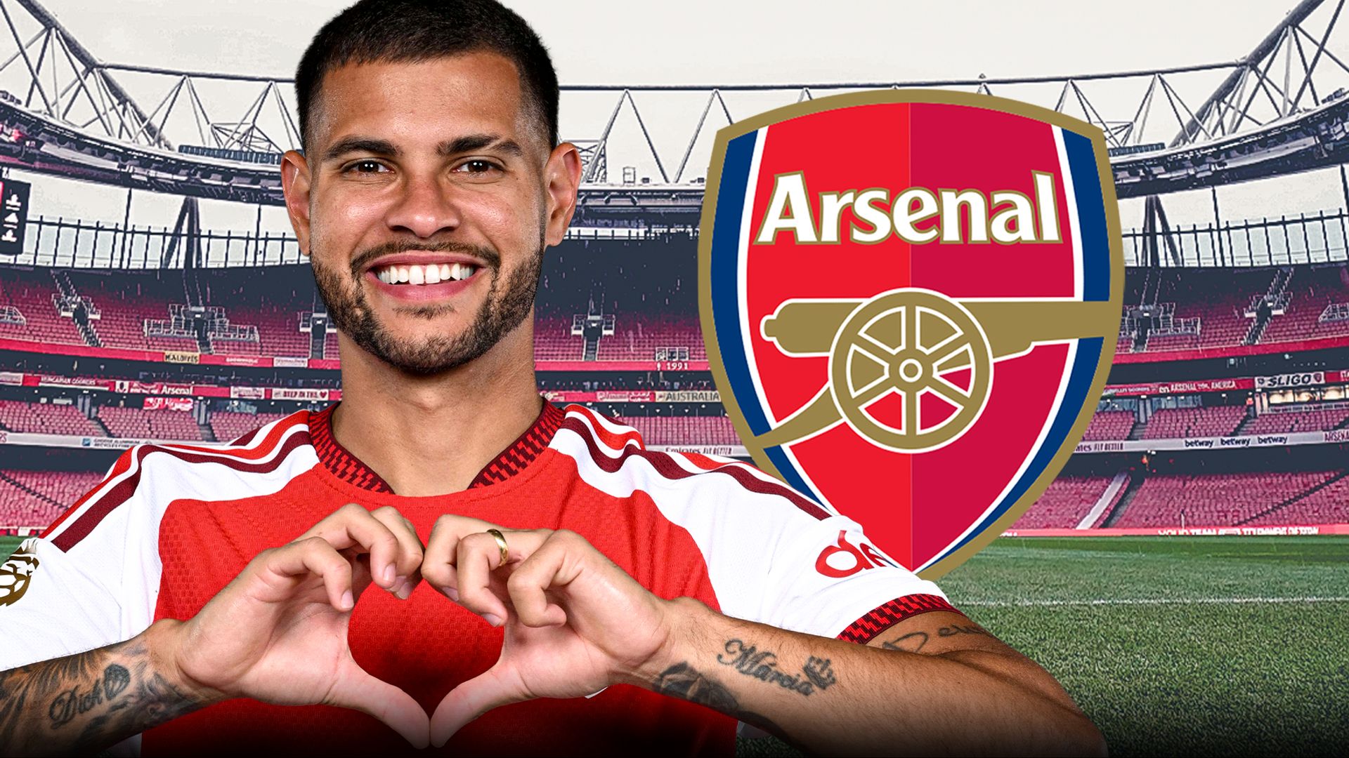 Where does Guimaraes fit in at Arsenal?