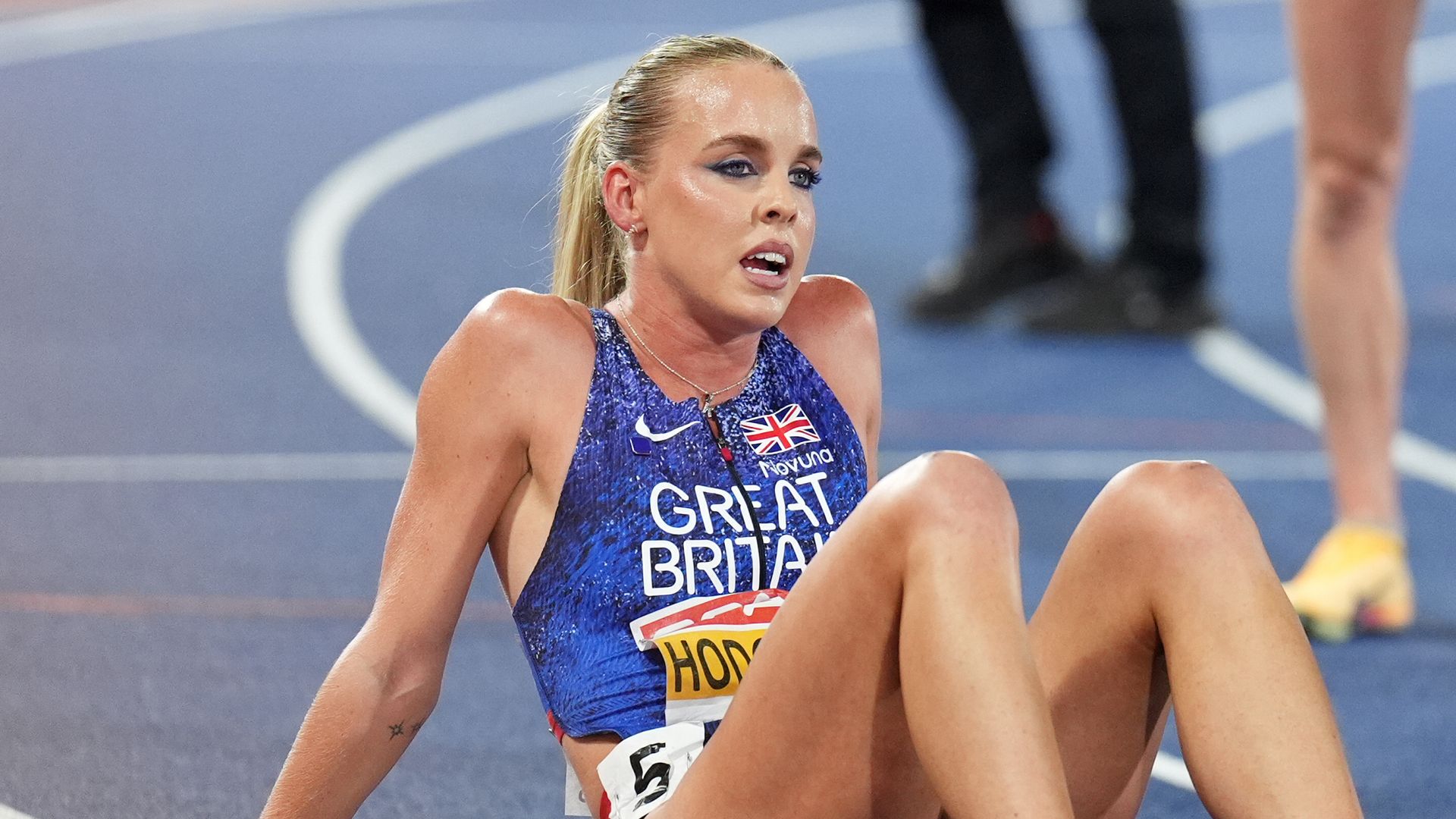Hodgkinson has to settle for silver as Werro wins 800m gold