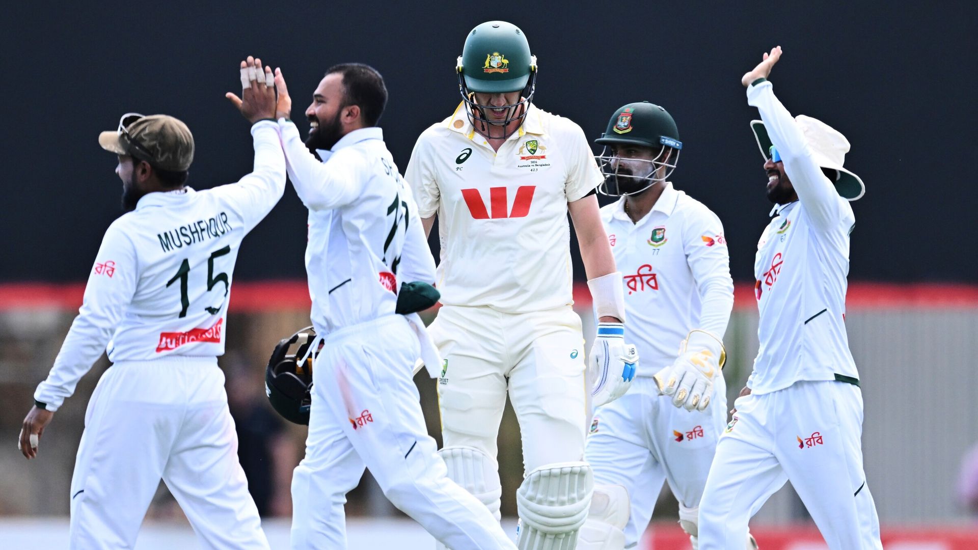 Bangladesh pull off historic Test upset against Australia