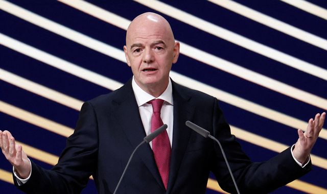 Gianni Infantino asked to stay away from youth tournament amid anger at World Cup sell-off plan
