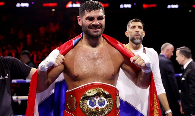 Filip Hrgovic on course for title defence against Frank Sanchez in Croatia before a unification with Daniel Dubois