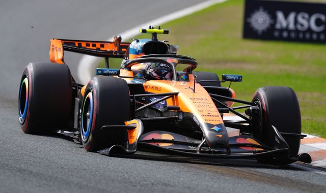 Dutch GP: Lando Norris beats Kimi Antonelli to victory in Zandvoort to claim second successive race win