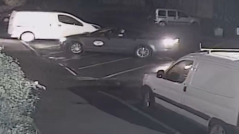 Abdul Nabizada was captured on CCTV repeatedly returning to the Queen's Bay Crescent area. Pic: Crown Office