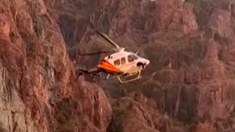 Flash flood at Grand Canyon kills two, leaves one missing as more than 80 rescued; water pipeline damaged, lodge stays barred
