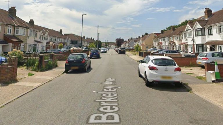 Murder investigation launched after a 48-year-old woman dies and nine others injured in fire in London; police believe blaze may have been started deliberately.