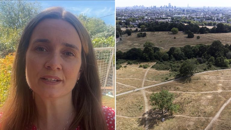 Met Office issues amber extreme heat warning for England as fifth heatwave begins, with highs of 38C forecast Thursday