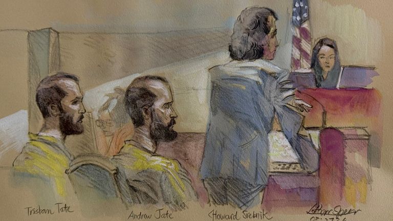 Andrew and Tristan Tate testify at Miami bail hearing, deny rape and trafficking, say 'Top G is a caricature'; judge keeps them in US custody
