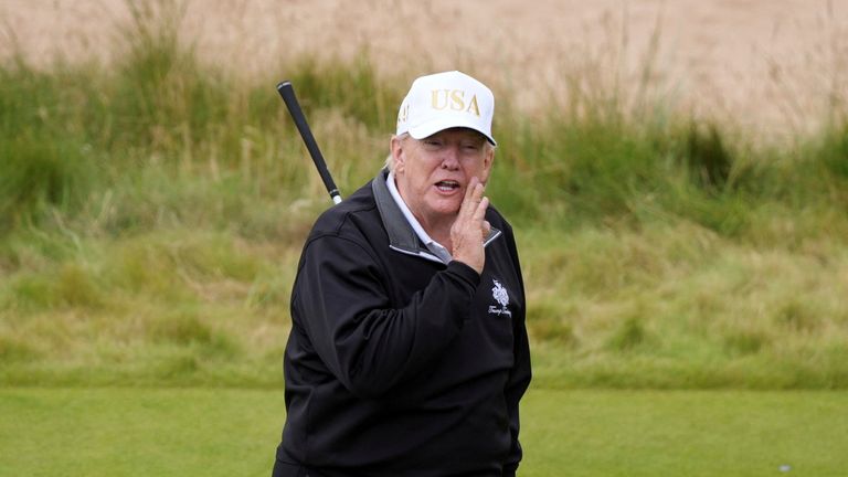 Mixed reactions as Irish Open heads to Trump’s Doonbeg golf course