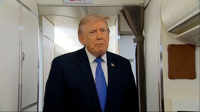 Trump announces upcoming negotiations with Iran; claims 'there's a deal' on Strait of Hormuz ahead of further 'negotiations' later today