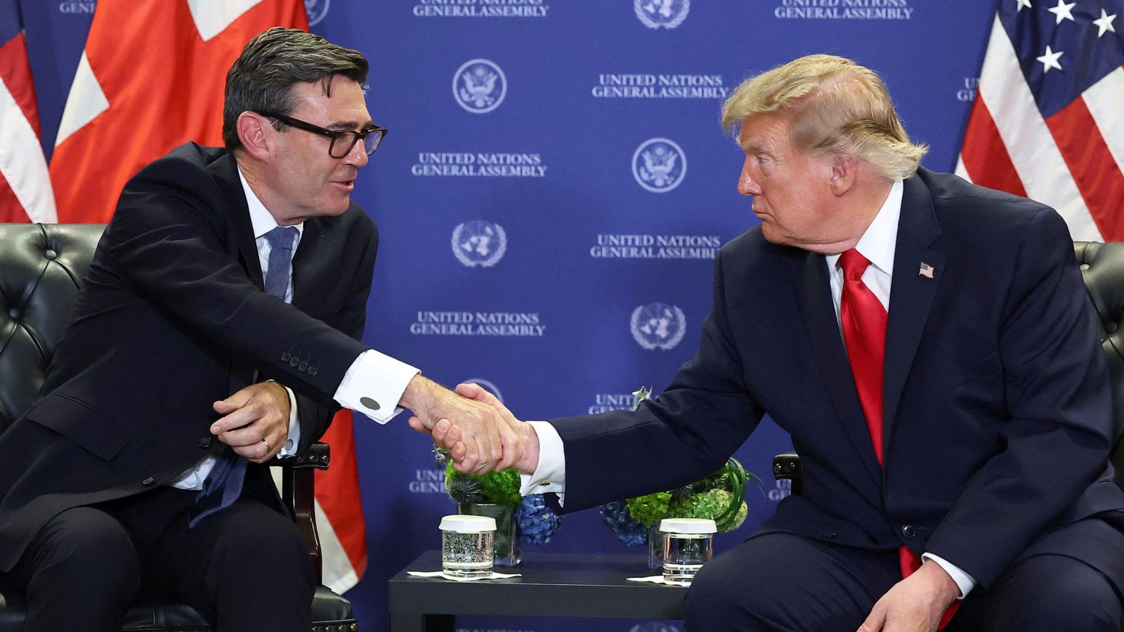 Andy Burnham meets Donald Trump | News UK Video News | Sky News