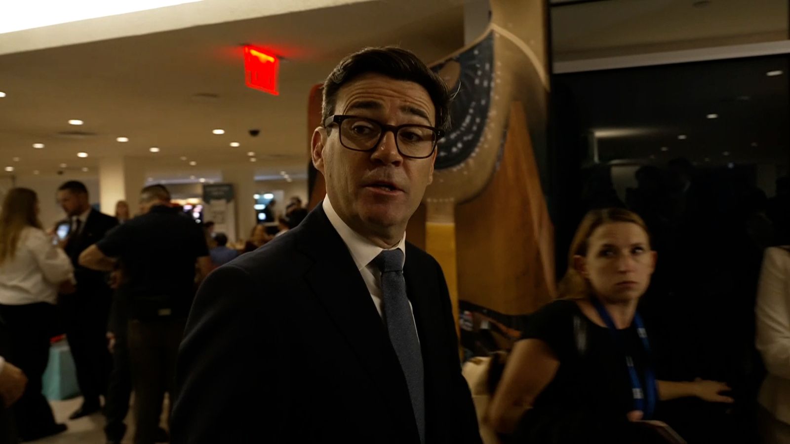 Burnham and Trump talk immigration, trade, and the Falklands | World ...