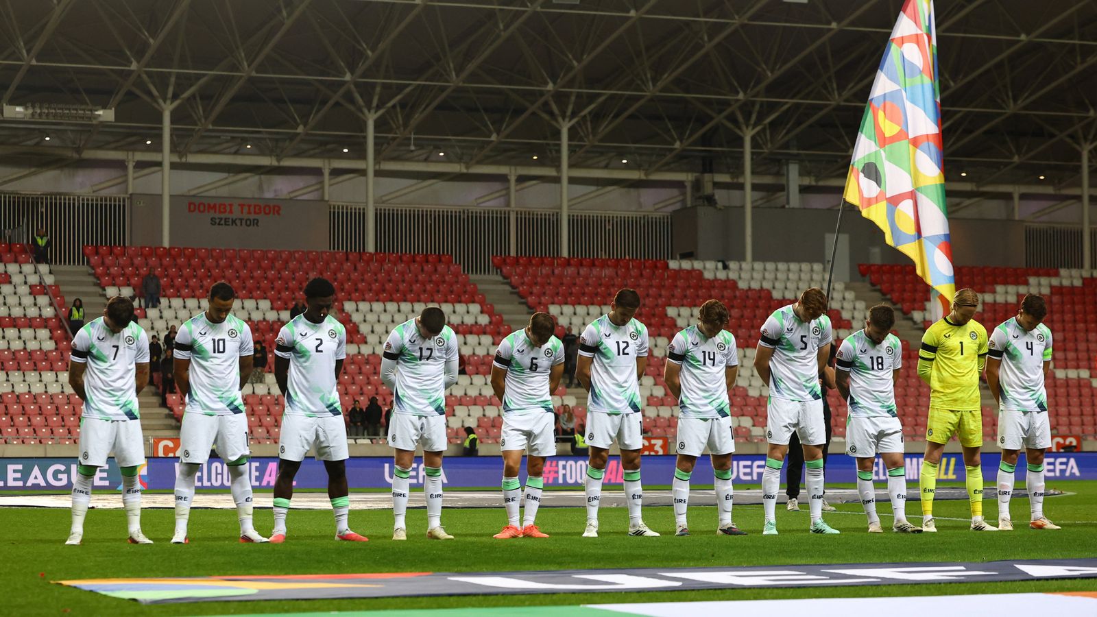 Ireland's football media call ends in chaos
