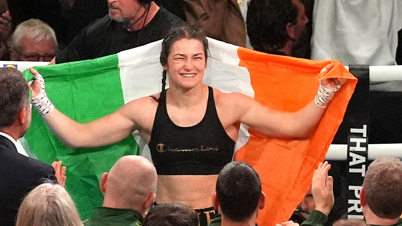 Katie Taylor wins final fight of her boxing career