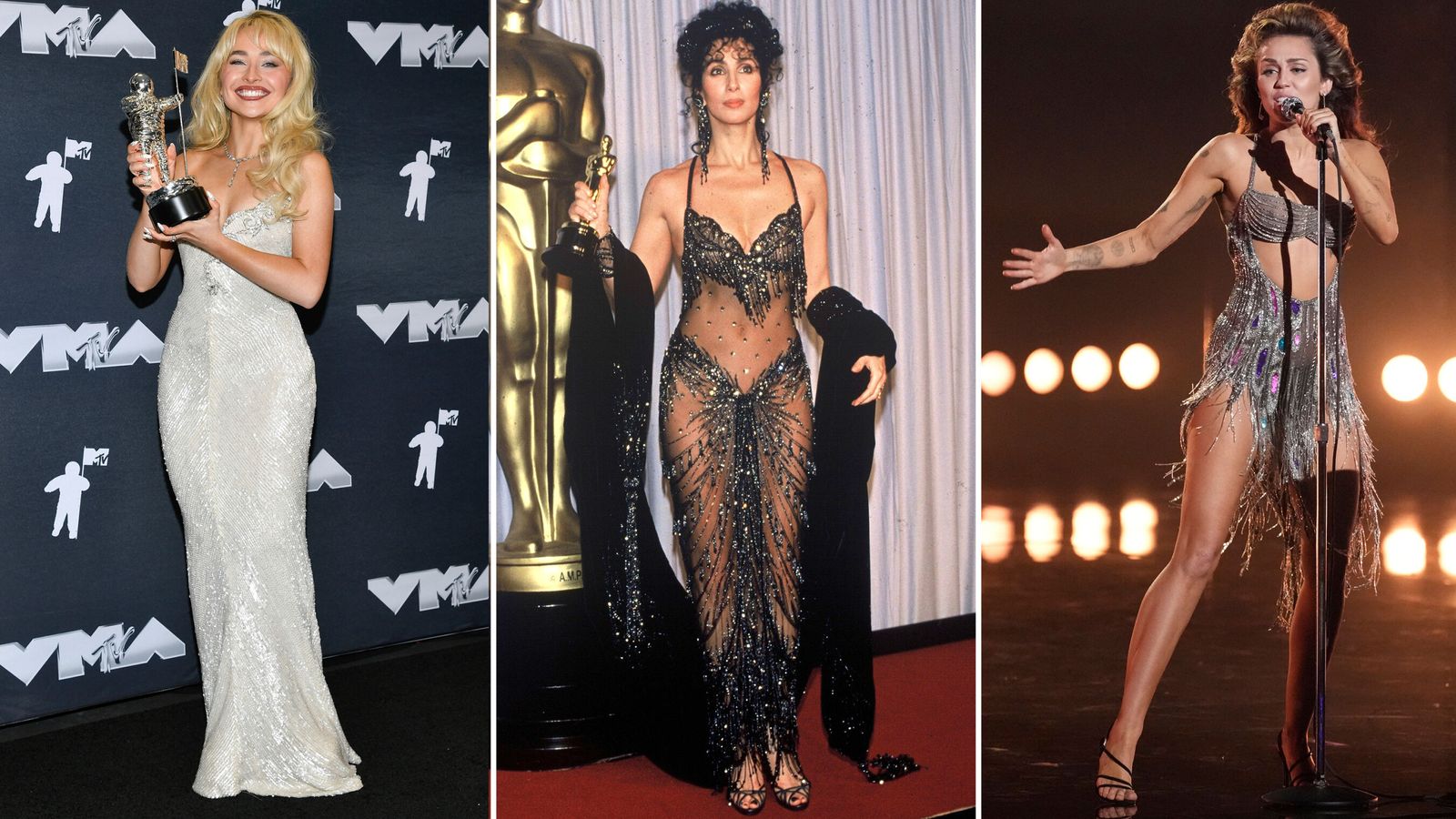 Cher, Sabrina Carpenter, Miley Cyrus und Elton John würdigen den ...