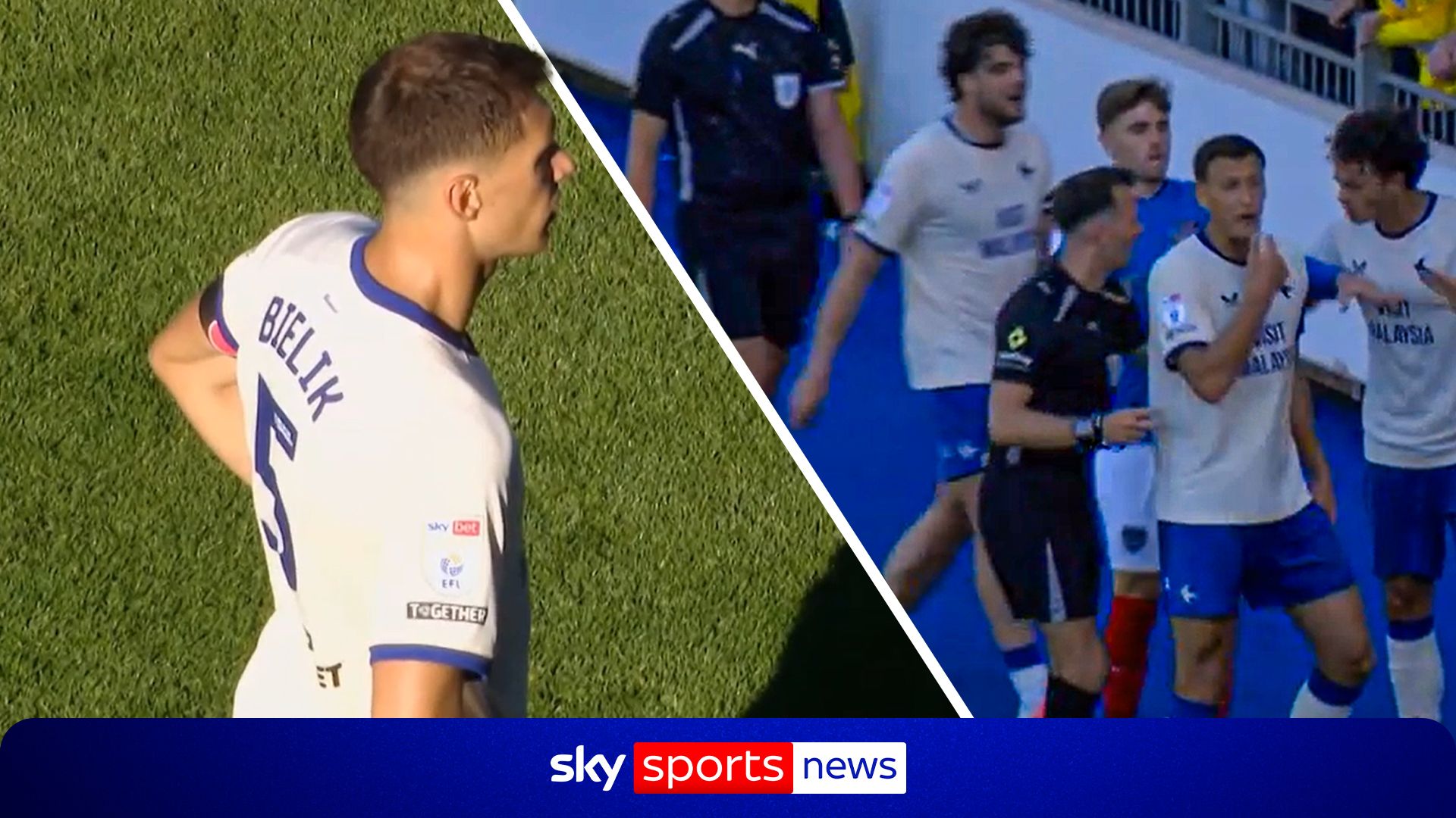 Hampshire Police investigating Bielik incident at Portsmouth