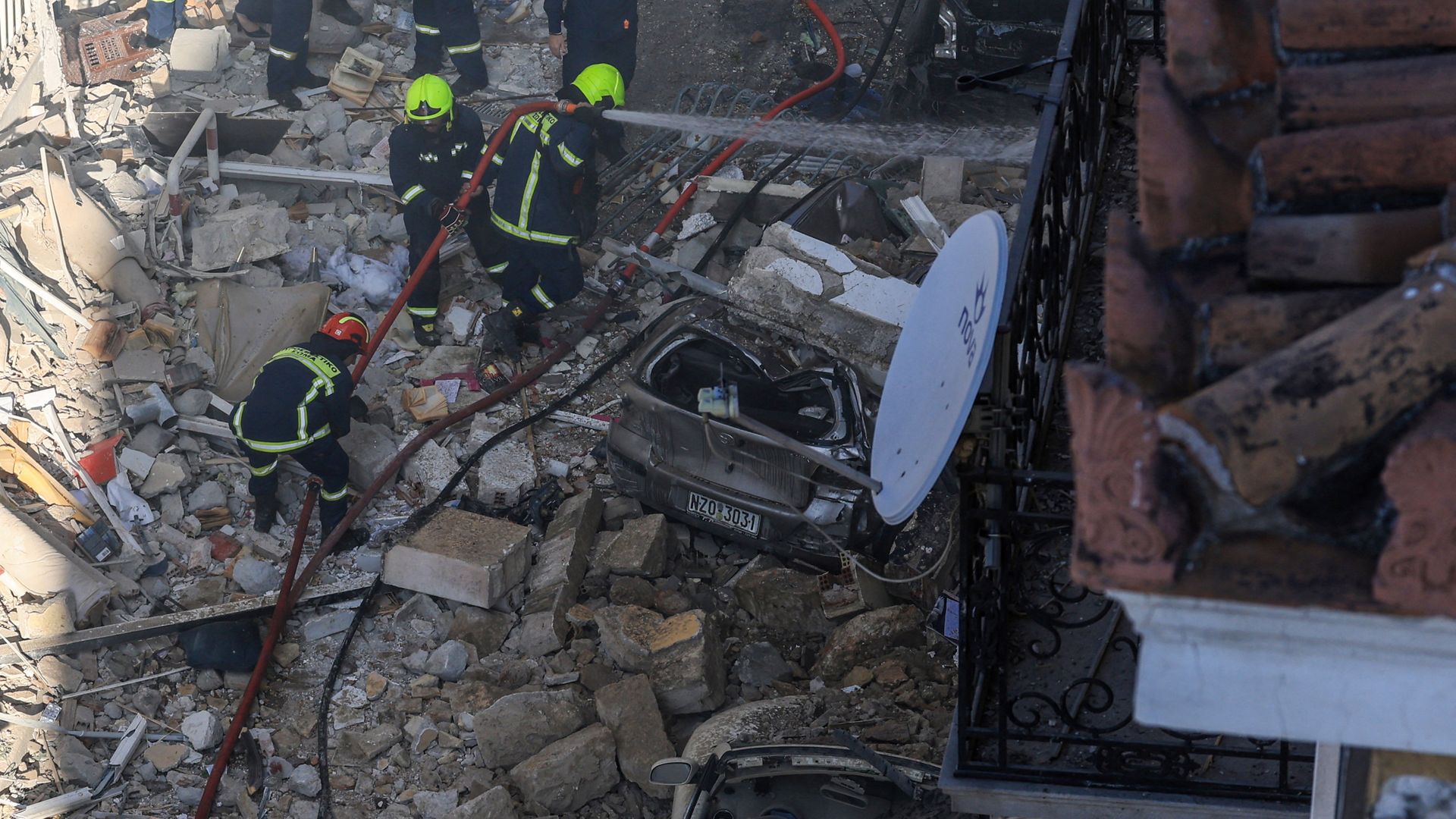 British man and Greek wife 'killed in Athens gas leak explosion'