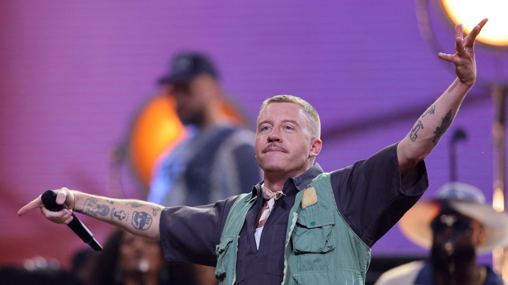 Macklemore 'removed' from Ed Sheeran tour over 'Free Palestine' comment