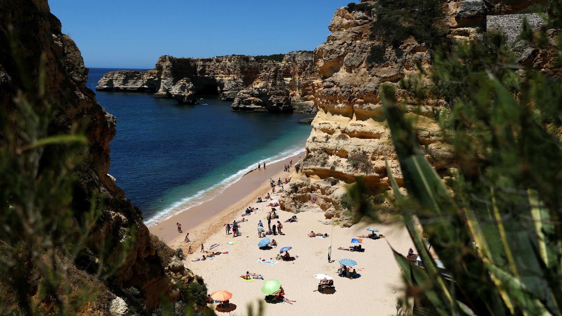 British woman, 34, stabbed to death in hotel corridor in Portugal