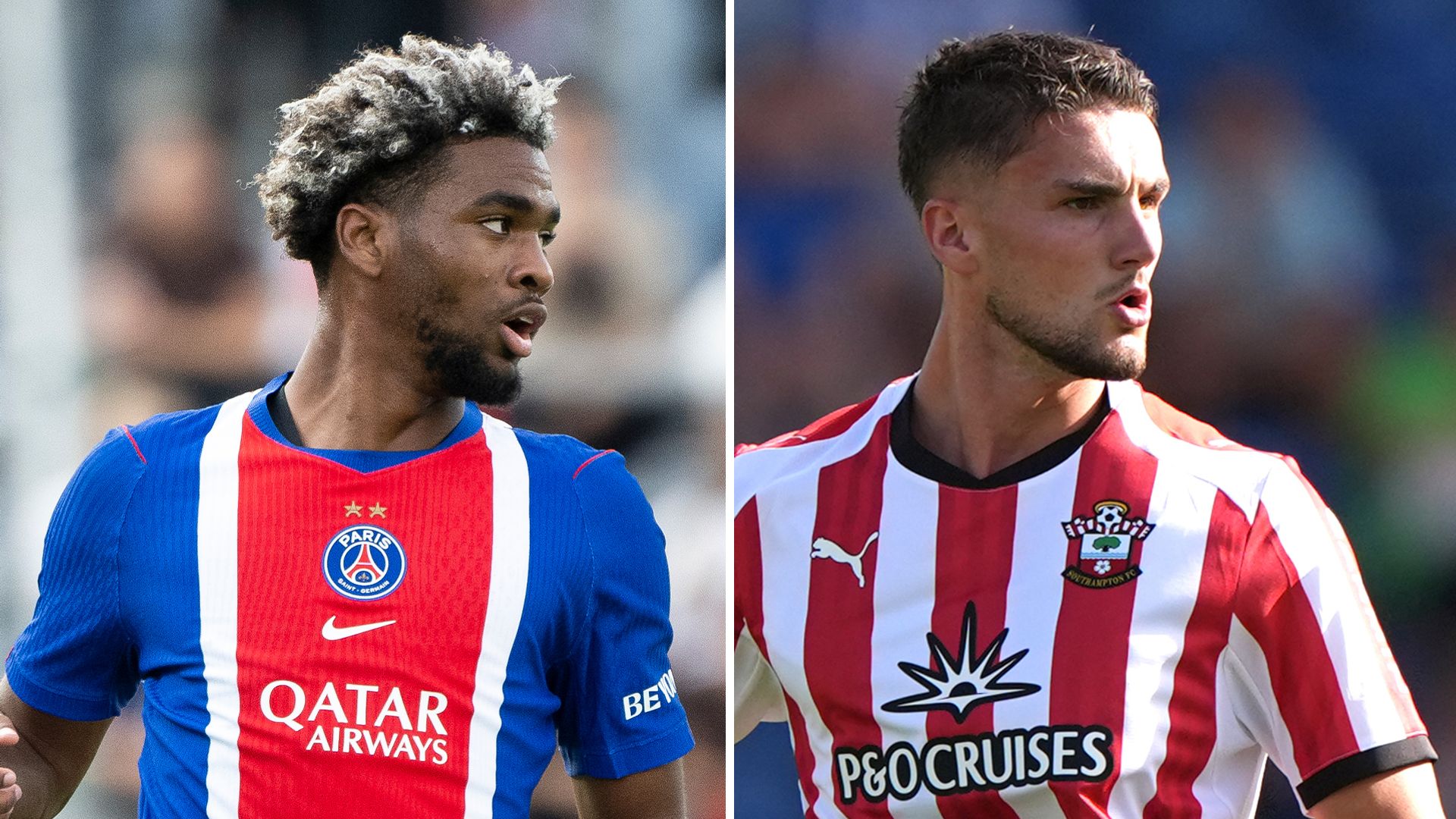 Villa sign PSG forward Mbaye and Saints defender Harwood-Bellis
