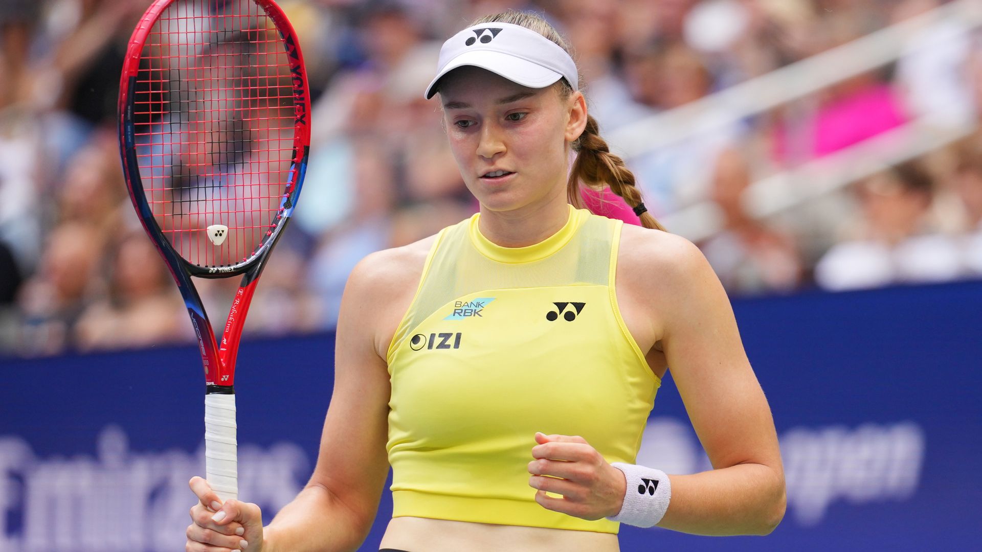 Rybakina beats Sabalenka to win US Open title and cement her rise to No 1