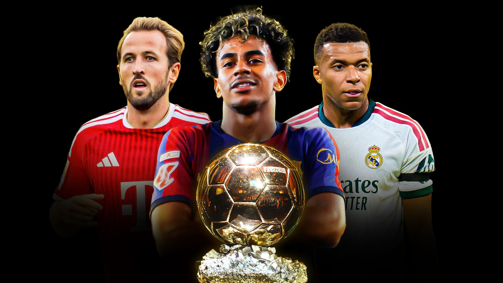 Ballon d'Or: Kane, Yamal, Mbappe and the main runners and riders assessed