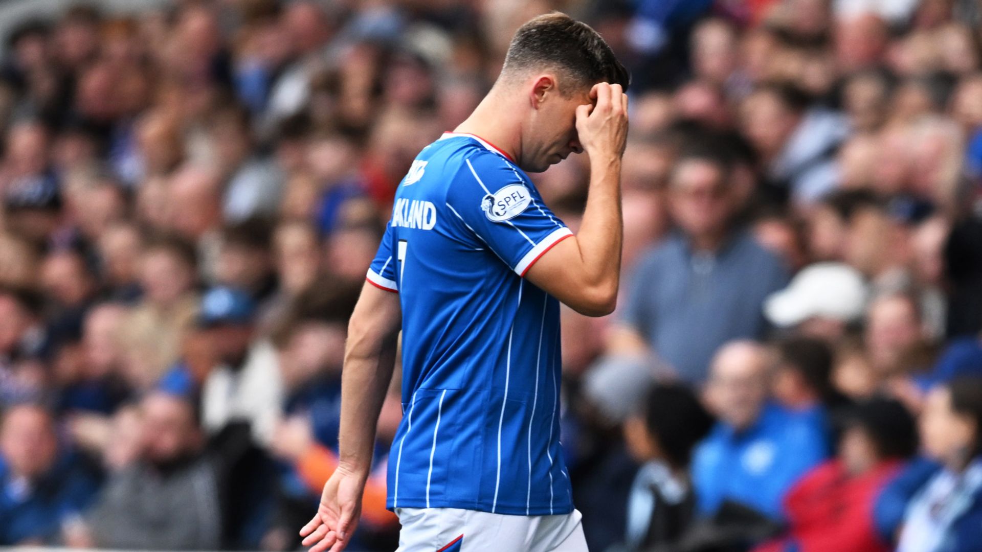 Rangers captain Shankland expected to miss three to four months
