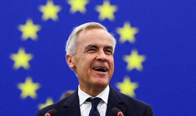 Canadian PM Mark Carney aims dig at Donald Trump as he addresses EU