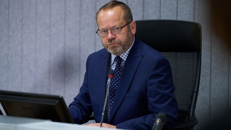 Lord Weir, chairman of the inquiry. Pic: PA/Eljamel Inquiry