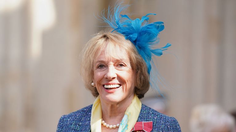 Esther Rantzen at Westminster Abbey in 2022. File pic: PA