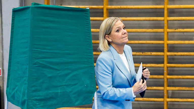 Magdalena Andersson is hoping to win back the top job. Pic: AP